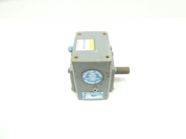 BOSTON GEAR 718-5-G RIGHT ANGLE GEAR REDUCER 5/8IN 7/8IN 2.55HP 5:1