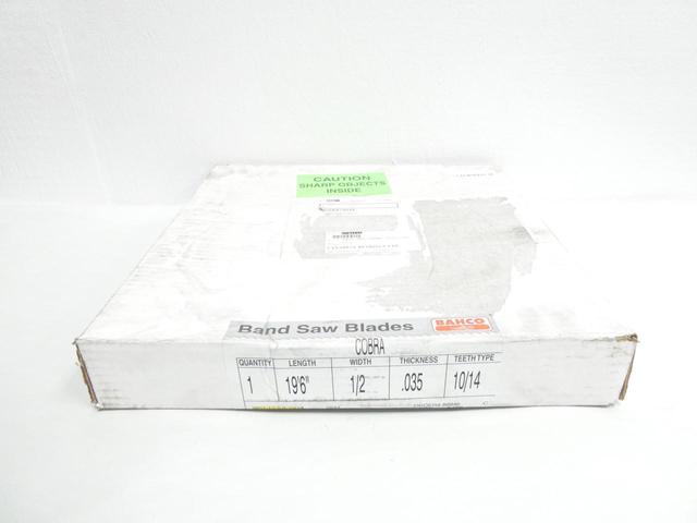 BAHCO 3851-13-0.9-10/14 BANDSAW BLADE 19FT-6IN 1/2IN 0.035IN