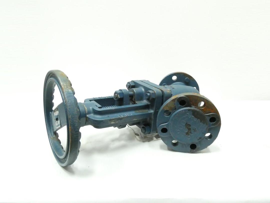 EVERLASTING VALVE B6571 MANUAL IRON FLANGED SLOW OPENING VALVE 2IN