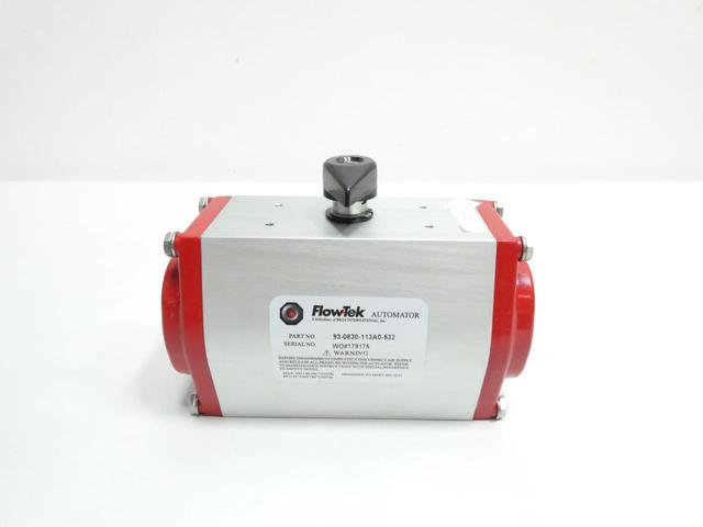 FLOWTEK 93-0830-113A0-532 PNEUMATIC VALVE ACTUATOR 140PSI