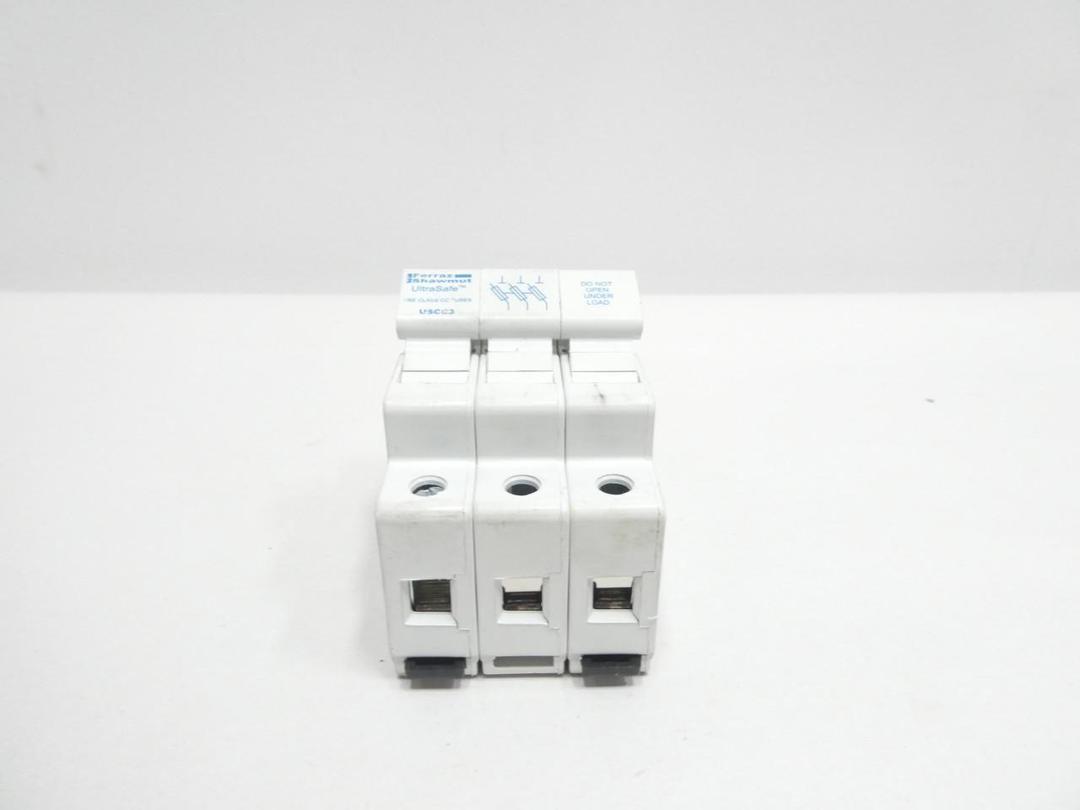 FERRAZ SHAWMUT USCC3 M217522 ULTRASAFE FUSE HOLDER 3P 30A AMP 600V-AC