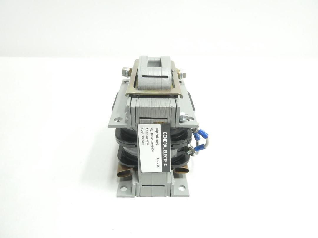 GENERAL ELECTRIC GE 183A5199P0004 TRIP SOLENOID 125V-DC