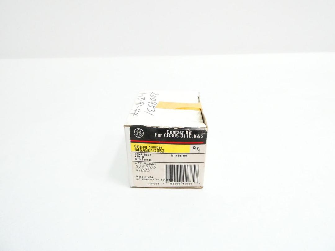 GENERAL ELECTRIC GE 546A301G053 CONTACT KIT SIZE 1