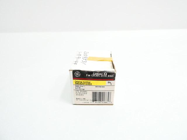 GENERAL ELECTRIC GE 546A301G053 CONTACT KIT SIZE 1