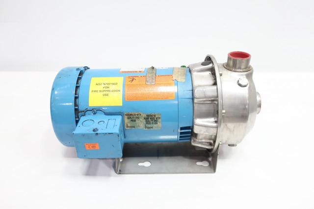 GOULDS 2ST1H5A5 NPE 1.25X1.5-6 STAINLESS CENTRIFUGAL PUMP 3HP 208-230/460V-AC