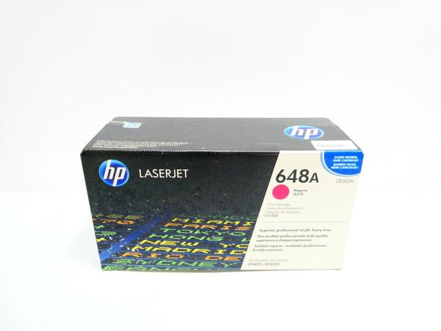 HEWLETT PACKARD HP CE263A LASERJET MAGENTA TONER CARTRIDGE