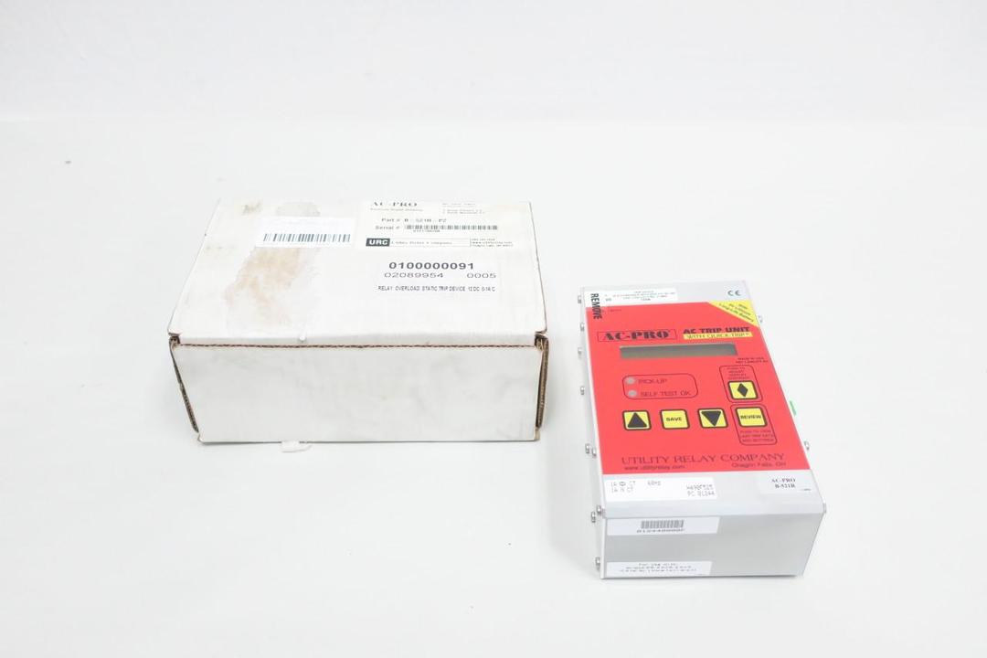 UTILITY RELAY COMPANY B-521R-P2 AC-PRO AC TRIP UNIT