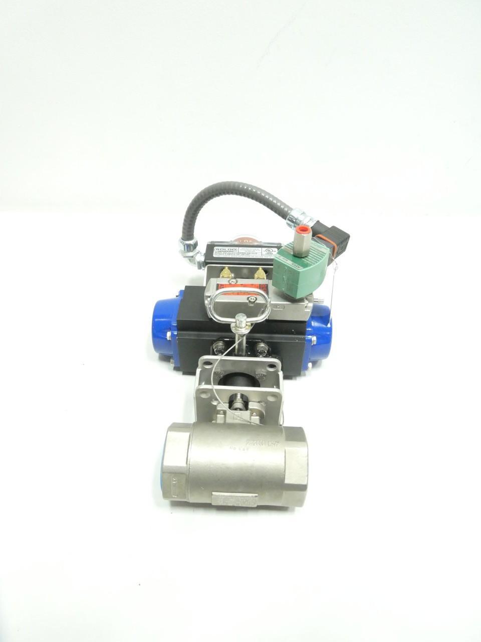 ALLEN SHERMAN HOFF SP233173 SB01200-10UA7A2 PNEUMATIC CONTROL VALVE 2IN NPT