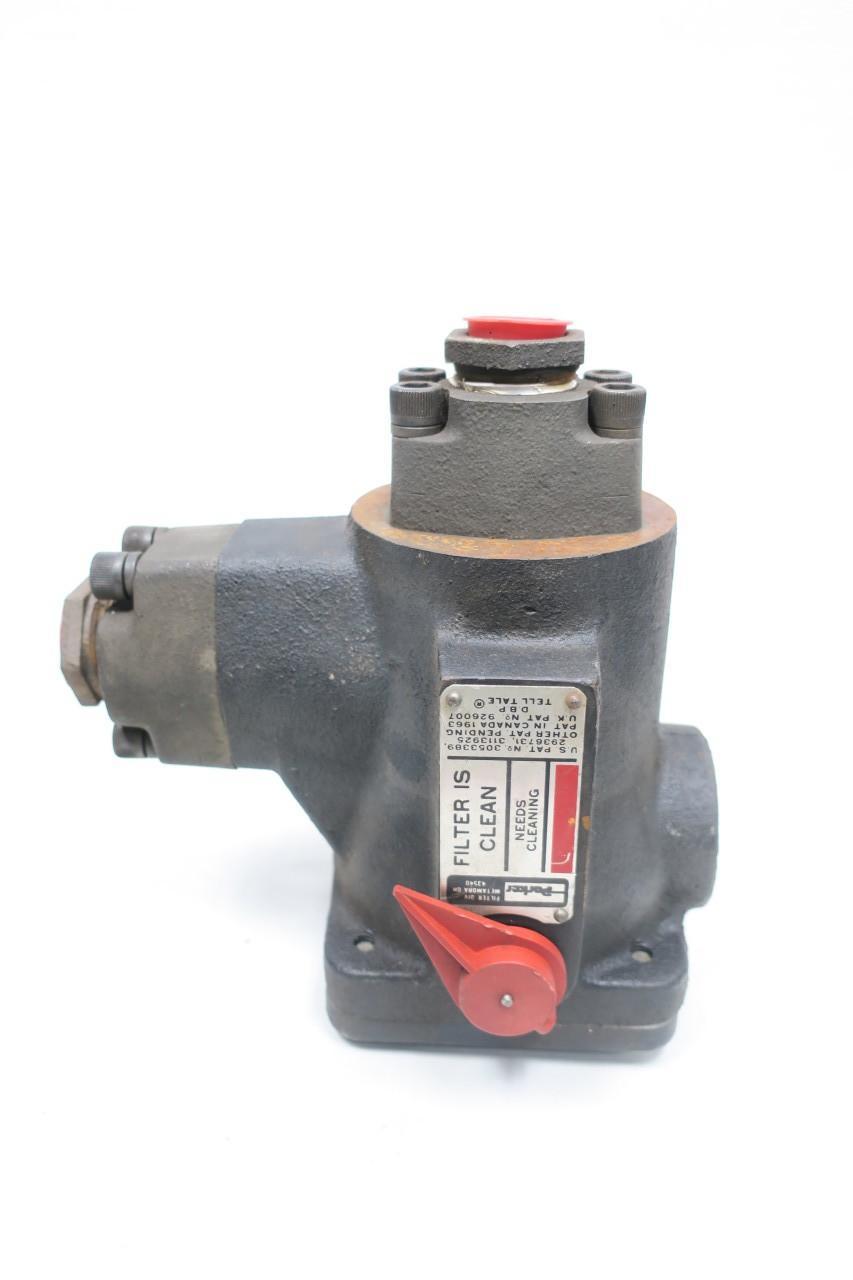 PARKER 10/S/40SA/13711 TELL TALE HYDRAULIC FILTER ASSEMBLY 3/4IN NPT