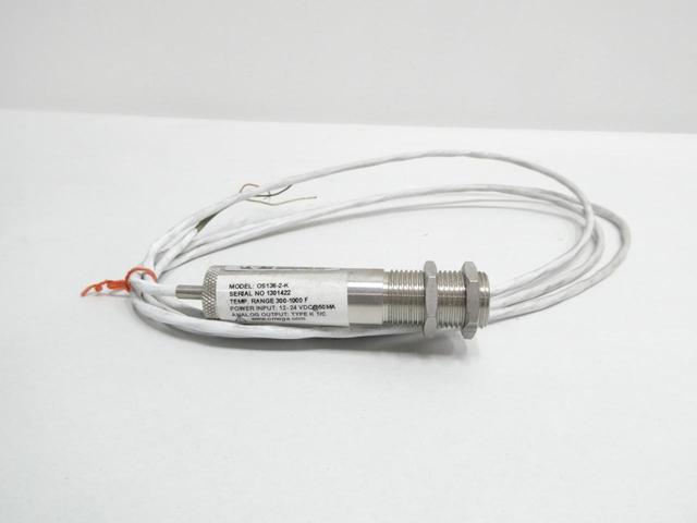 OMEGA OS136-2-K TYPE K TEMPERATURE TRANSMITTER 300-1000F