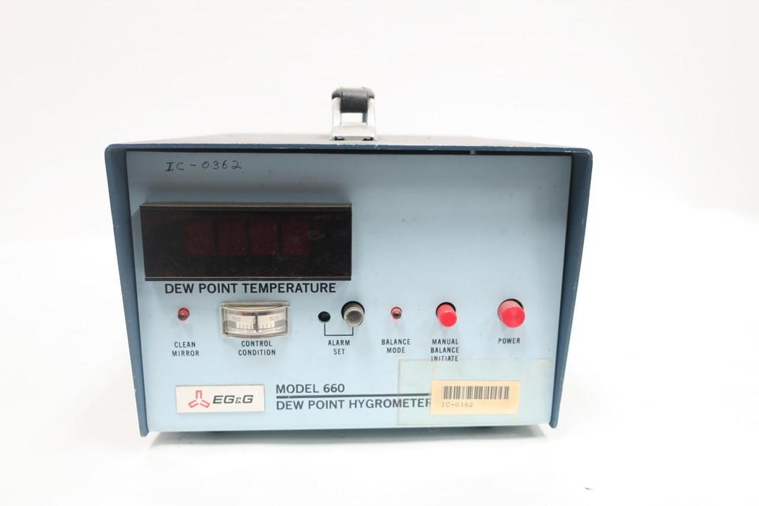 EG&G 660 DEW POINT HYGROMETER 115/230V-AC