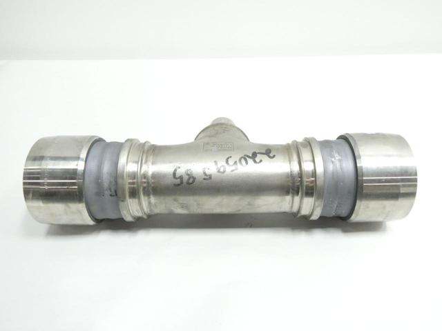 LOKRING SS40-RTEE-P48-P16 9063134 STAINLESS PIPE TEE 1IN X 3IN X 3IN