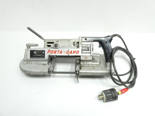 PORTER CABLE 725 PORTA-BAND PORTABLE BAND SAW 245SFPM 115V-AC