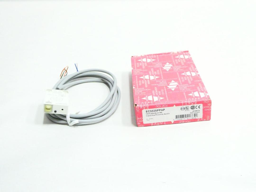 CARLO GAVAZZI EC5525PPAP TRIPLE SHIELD PROXIMITY SWITCH 10-40V-DC