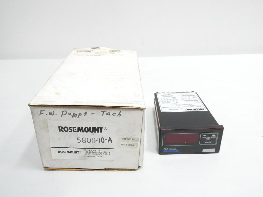ROSEMOUNT 580D-10-A DIGITAL PROCESS INDICATOR 115V-AC