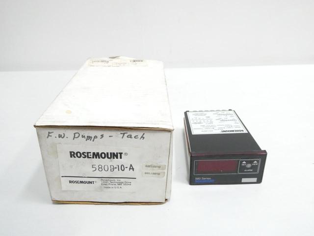 ROSEMOUNT 580D-10-A DIGITAL PROCESS INDICATOR 115V-AC