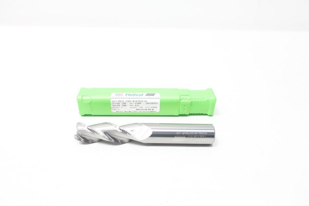 HELICAL PRODUCTS 59216 H35AL-M-30750-R.125 END MILL 3/4IN