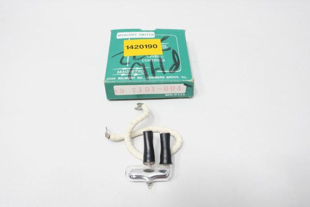 MAGNETROL 89-7101-004 MERCURY SWITCH