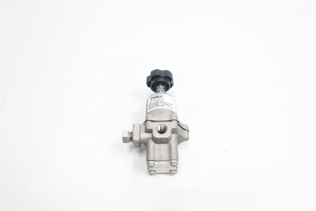 FISHER 67CSR-206 PNEUMATIC REGULATOR 0-35PSI 400PSI 1/4IN NPT