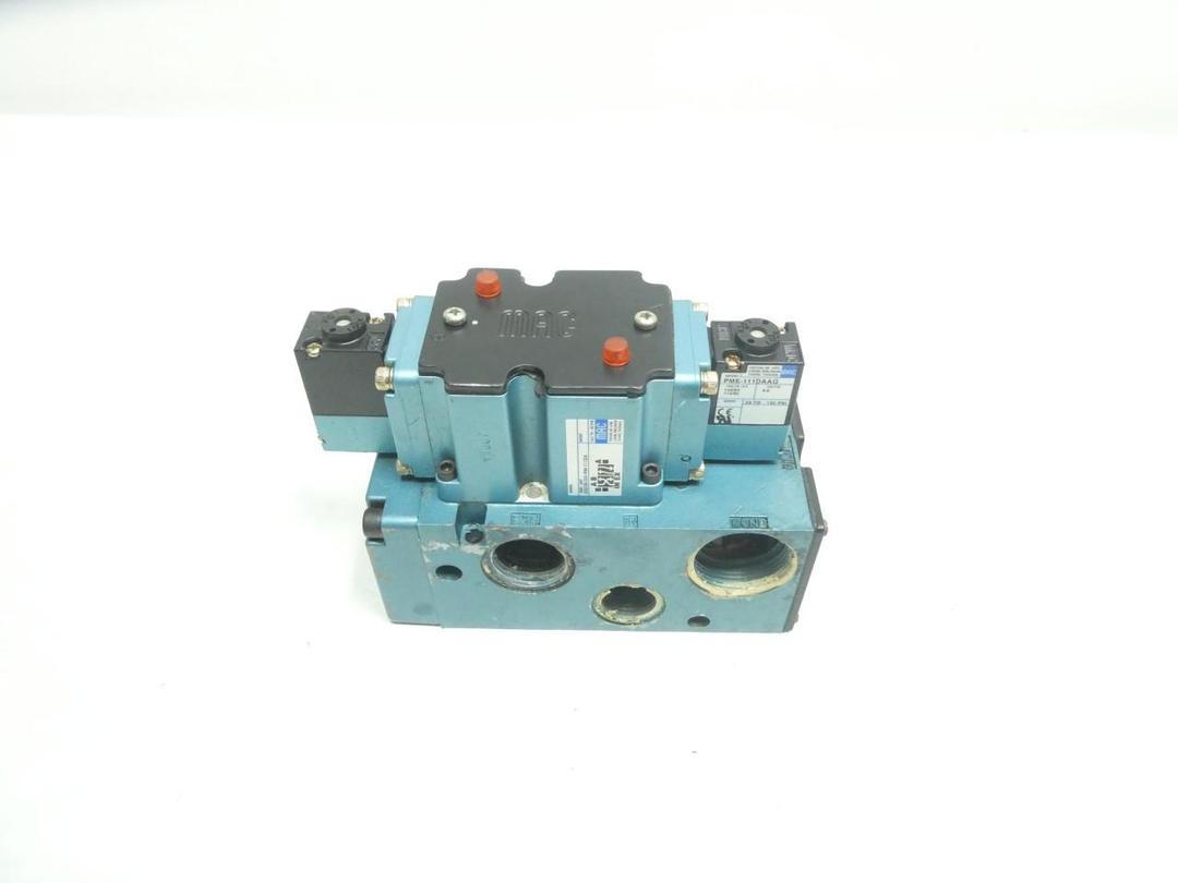 MAC 6523B-000-PM-111DA PNEUMATIC SOLENOID VALVE 120V-AC 150PSI