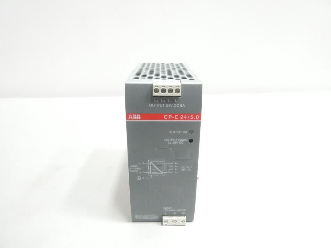 ABB CP-C 24/5.0 1SVR427024R0000 SWITCH MODE POWER SUPPLY 110-240V-AC 24V-DC 120W