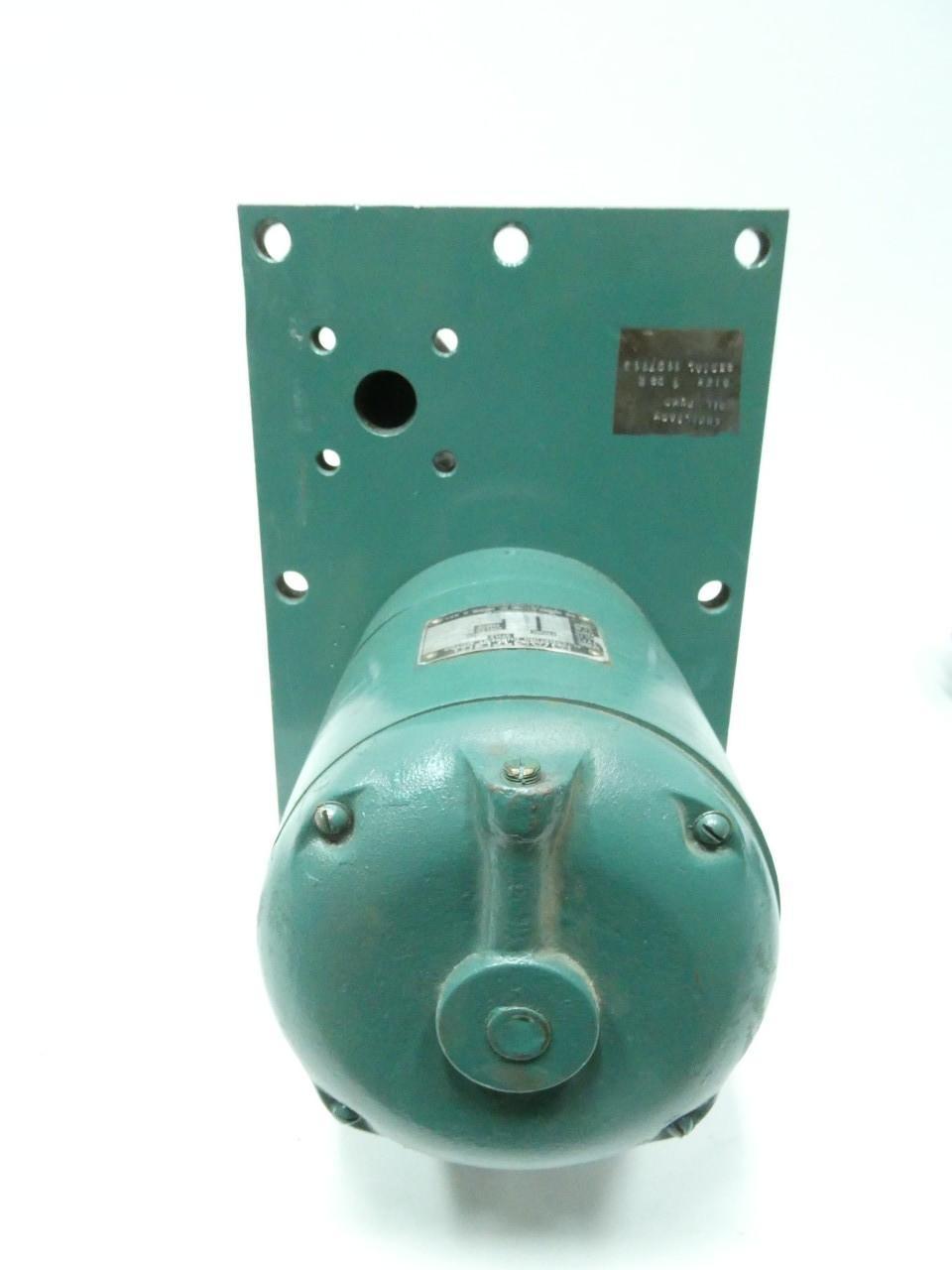 SIZE 1DS2 AUXILIARY OIL PUMP 1/3HP 440V-DC