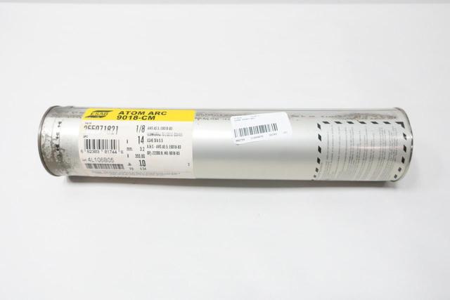 ESAB 255071821 ATOM ARC 9018-CM ELECTRODE 1/8IN 14IN 10LB