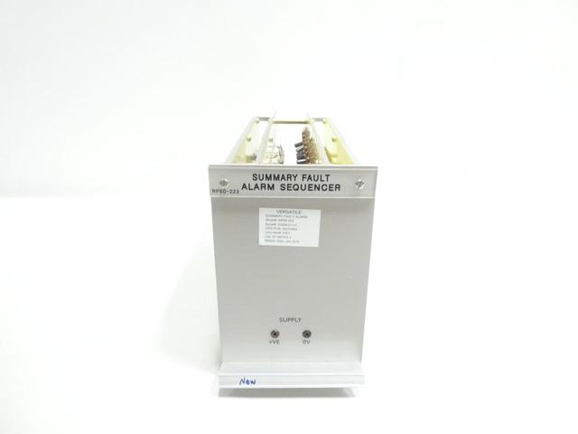 VERSATILE RP50-223 SUMMARY FAULT ALARM SEQUENCER MODULE