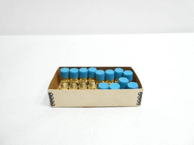 BOX OF 16 SWAGELOK B-400-2-6 BRASS PIPE ELBOW 3/4IN TUBE 3/8IN NPT