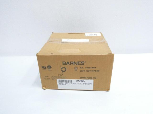 BARNES 073618XB FLOAT SWITCH 120V-AC