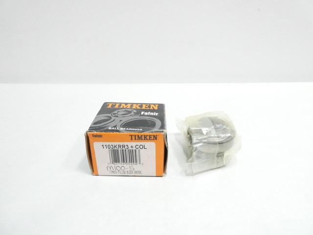 TIMKEN 1103KRR3+COL FAFNIR LOCKING COLLAR BALL BEARING