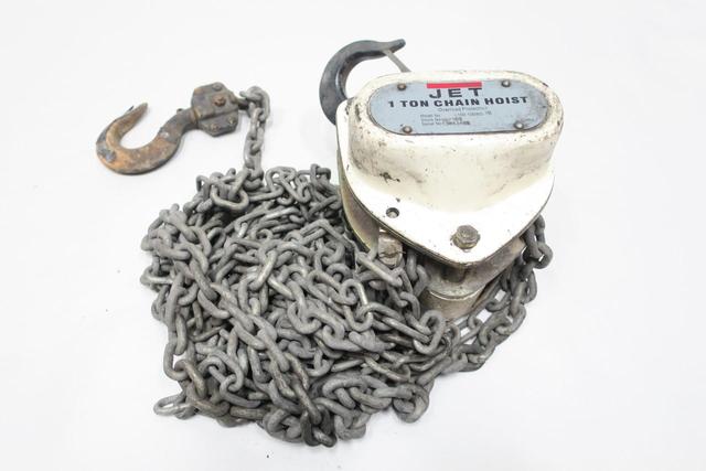 JET L100-100WO-10 1TON CHAIN HOIST
