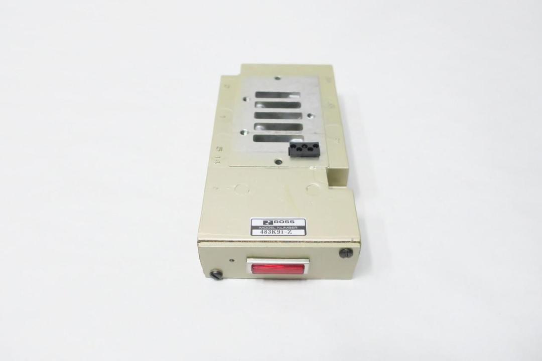 ROSS 483K91-Z PNEUMATIC VALVE SUB-BASE ASSEMBLY