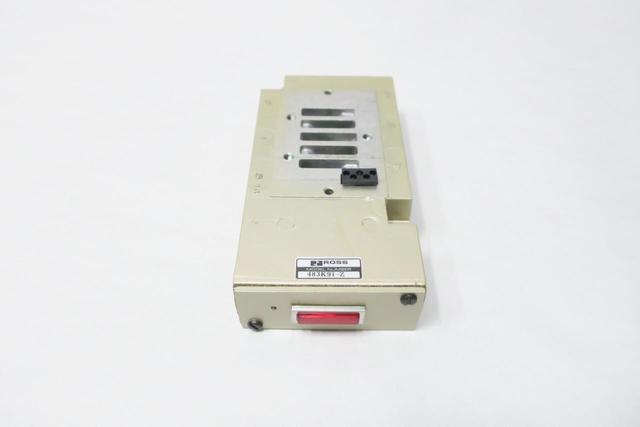 ROSS 483K91-Z PNEUMATIC VALVE SUB-BASE ASSEMBLY