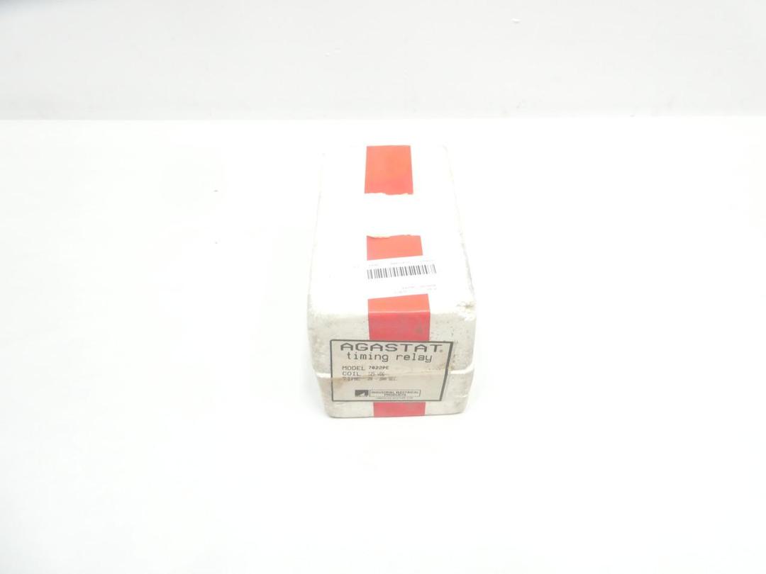 AGASTAT 7022PE TIME DELAY RELAY 20-200SEC 125V-DC