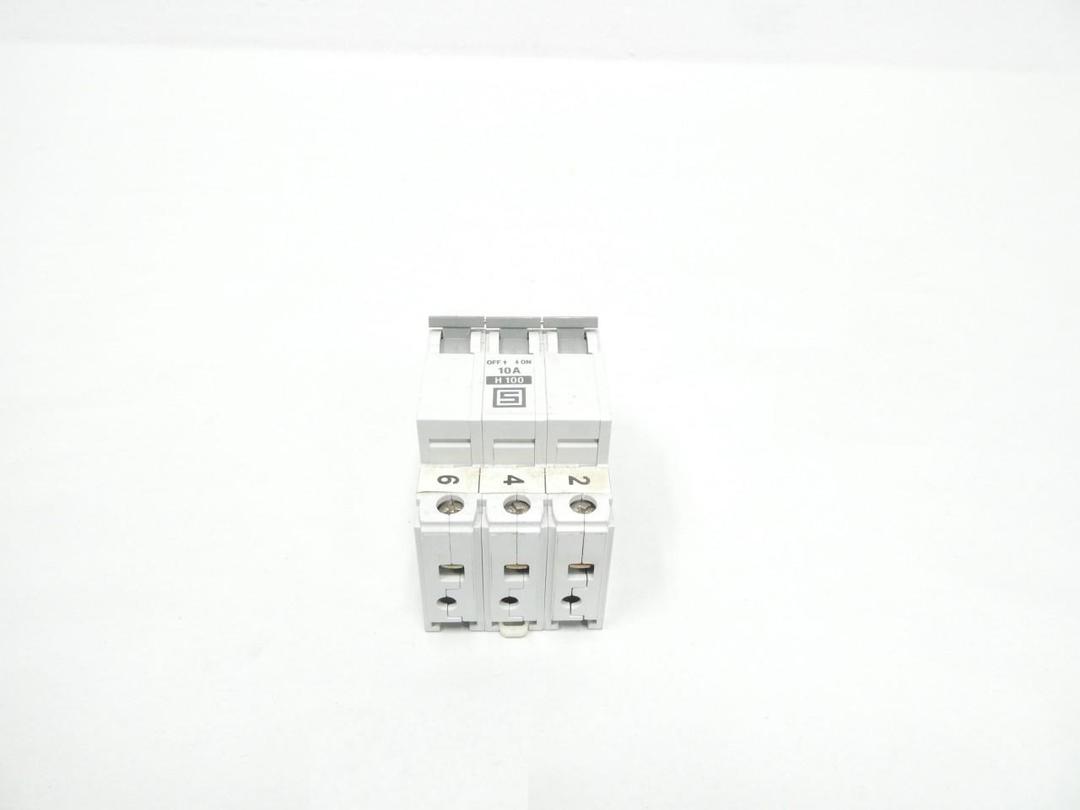 SCHURTER AS168X-CB3 H100 MINIATURE CIRCUIT BREAKER 3P 10A AMP 480V-AC