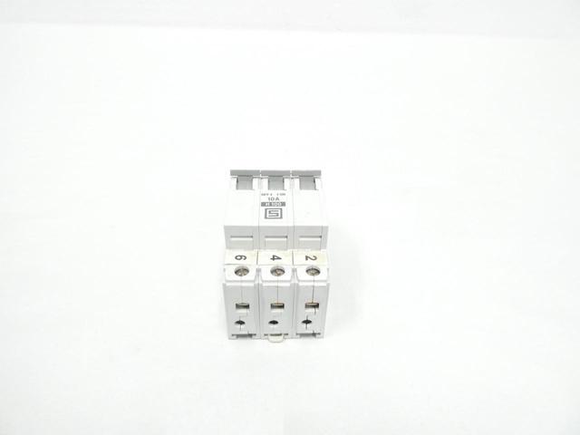 SCHURTER AS168X-CB3 H100 MINIATURE CIRCUIT BREAKER 3P 10A AMP 480V-AC