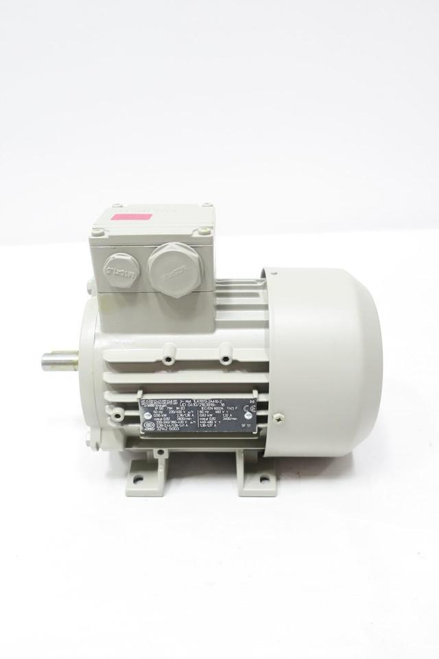 SIEMENS 1LA7073-2AA10-Z AC MOTOR 71M 3PH 0.63KW 3400RPM 230/460V-AC