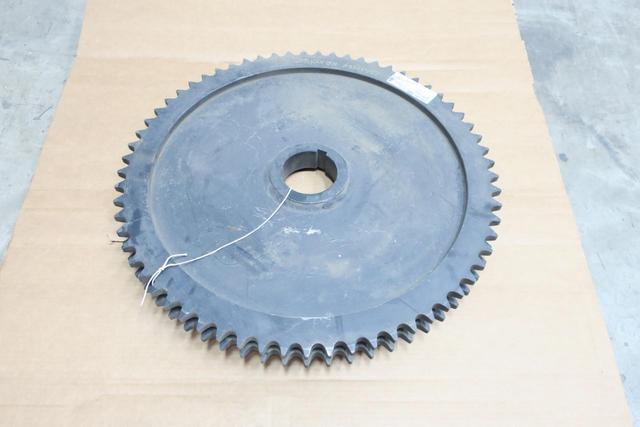 D100R65 DOUBLE ROW ROLLER CHAIN SPROCKET 3-7/8IN BORE 65T 1-1/4IN PITCH