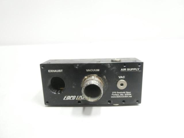 EDCO M50N PNEUMATIC VACUUM PUMP 3/4IN