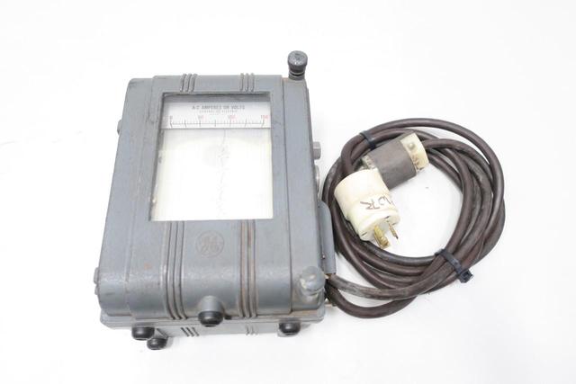 GENERAL ELECTRIC GE 8CF7BAB9 RECORDING VOLT-AMMETER
