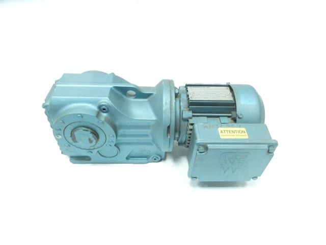 SEW EURODRIVE KA47TDT71D4 DFT71D4 GEARMOTOR 16RPM 3PH 1/2HP 230/460V-AC