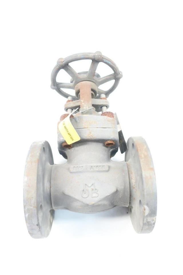 OMB F1-810 MANUAL STEEL FLANGED WEDGE GATE VALVE 2IN 150