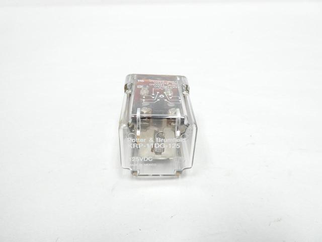 POTTER BRUMFIELD KRP-11DG-125 PLUG-IN RELAY 125V-DC