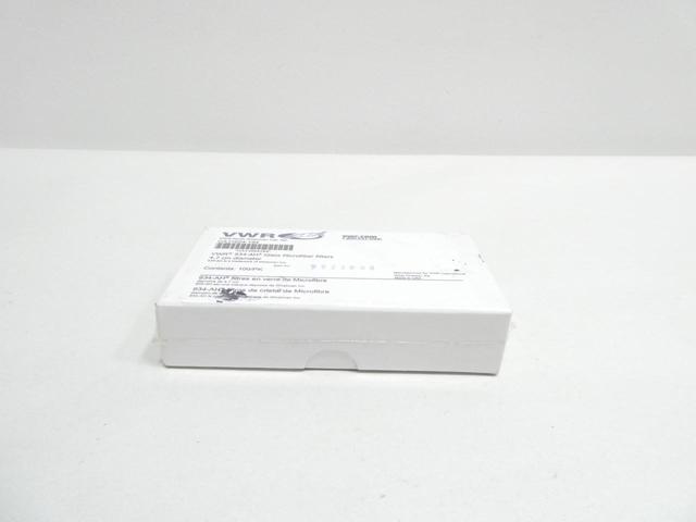 BOX OF 100 VWR 934-AH GLASS MICROFIBER FILTERS