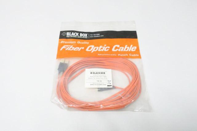 BLACK BOX EFN110-010M-STSC FIBER OPTIC CORDSET CABLE 10M