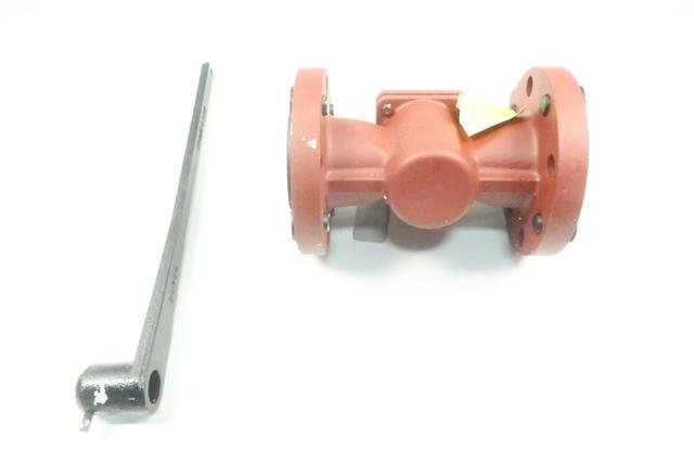 FLOWSERVE 3-G4-31C810THM33A MANUAL STEEL FLANGED PLUG VALVE 3IN 300
