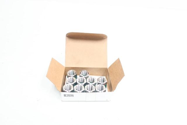 BOX OF 10 PARKER 6-4 RB-SS STAINLESS PIPE REDUCER 3/8IN NPT X 1/4IN NPT