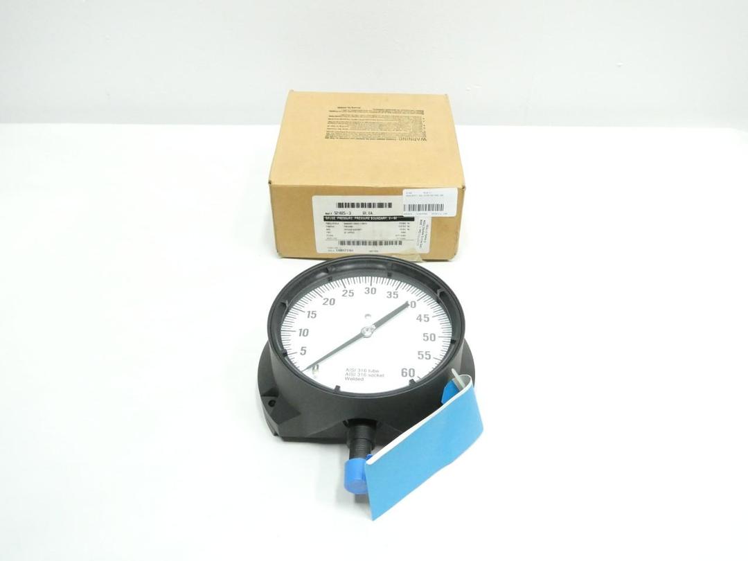 ASHCROFT 60-1379-SS-04L-60 PRESSURE GAUGE 0-60PSI