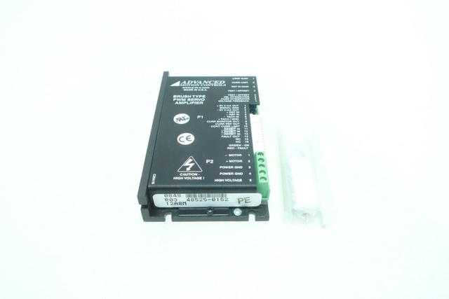 ADVANCED MOTION CONTROLS 48525-0125 BRUSH TYPE PWM SERVO AMPLIFIER